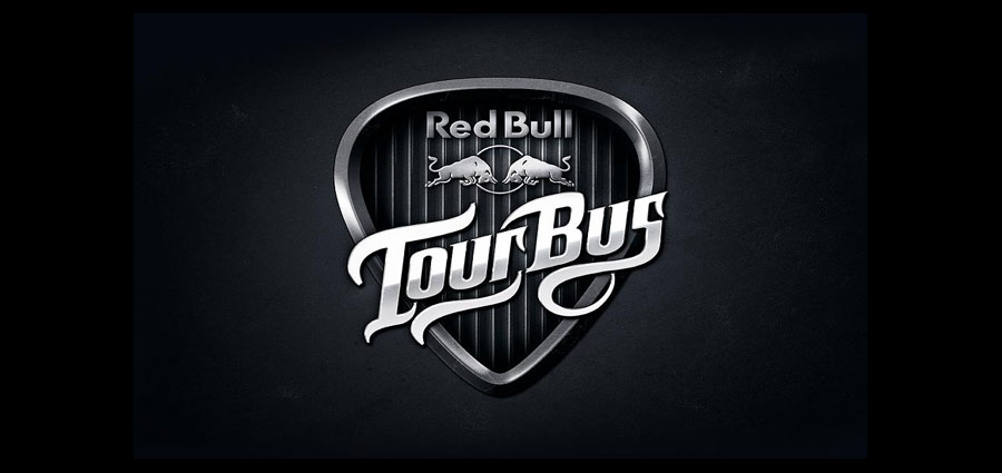 Red Bull Tour Bus