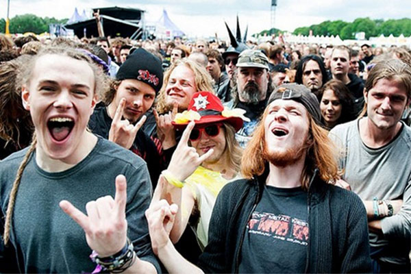 Hijos del metal en el Graspop