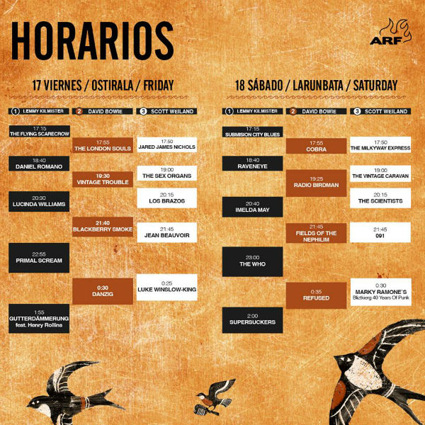 horarios