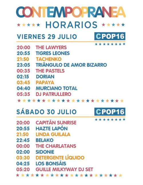 horarios