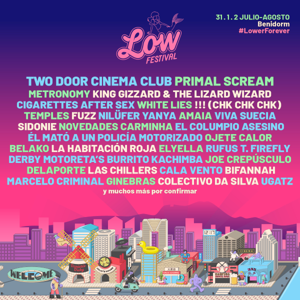 Bay of Biscay Festival 2020: Nuevas confirmaciones (The Baboon Show, Eli '' Paperboy'' Reed, Cobra, Grises y Meridian). Hellacopters, Royal República, Witchcraft (CANCELADO) - Página 11 Lowfestival